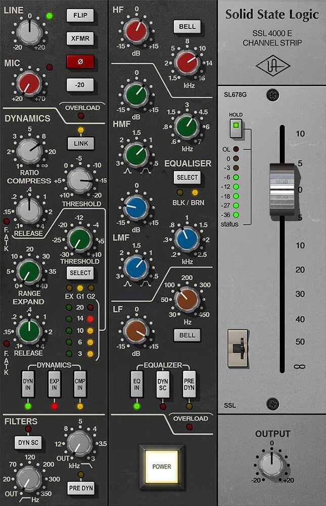 Universal Audio SSL 4000 E Channel Strip