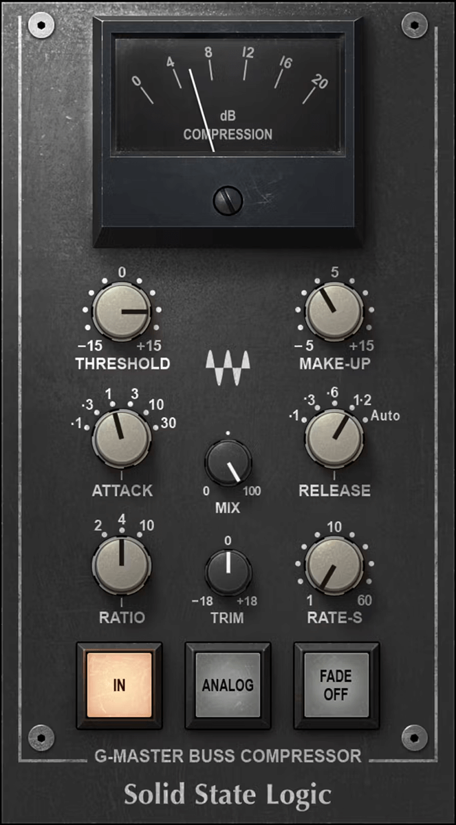 Waves SSL G-Master Buss Compressor - PluginFox