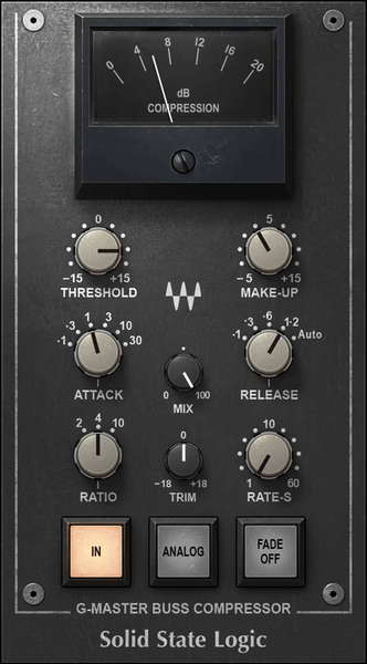 SSL G-COMP コンプレッサー SSL Solid State Logic G Comp 500 Series