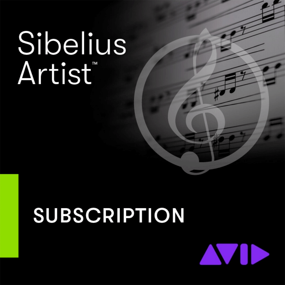 AVID Sibelius Artist 1-Year Subscription