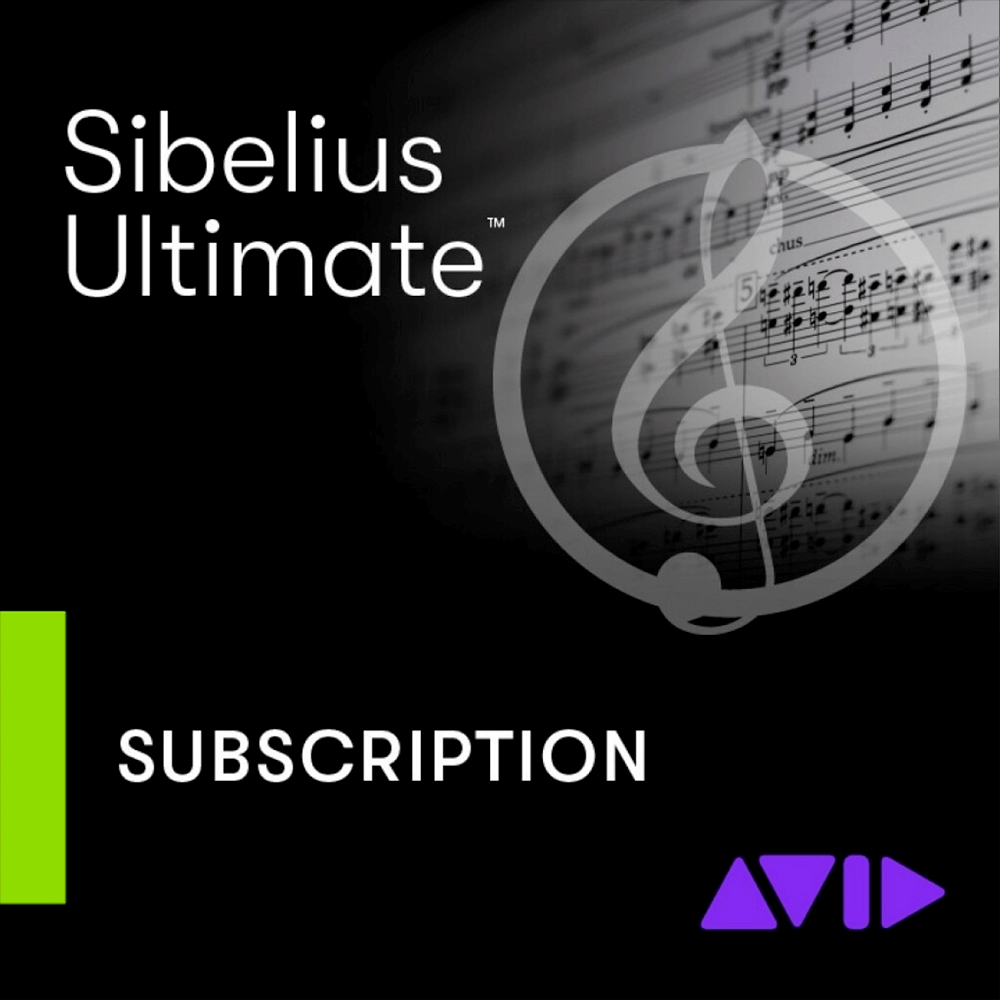 AVID Sibelius Ultimate 1-Year Subscription