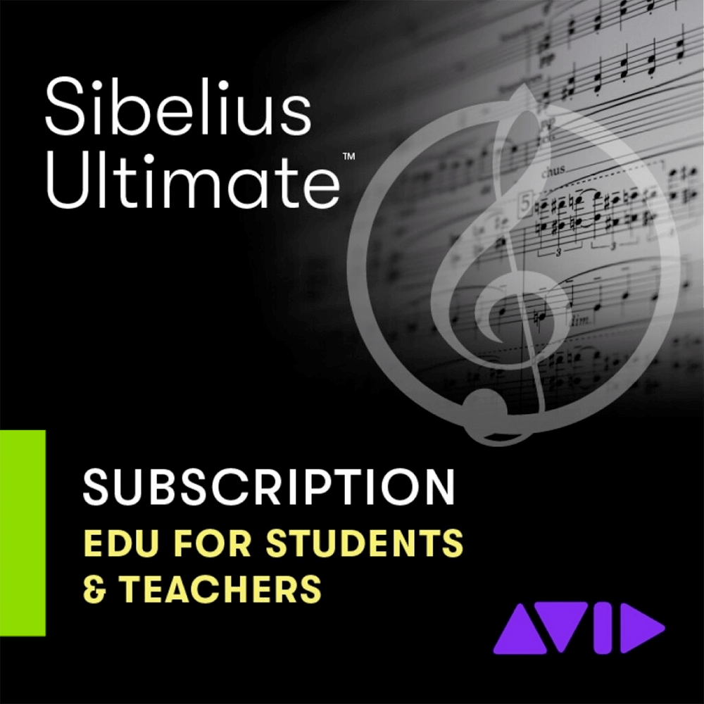 AVID Sibelius Ultimate 1-Year Subscription [Education]