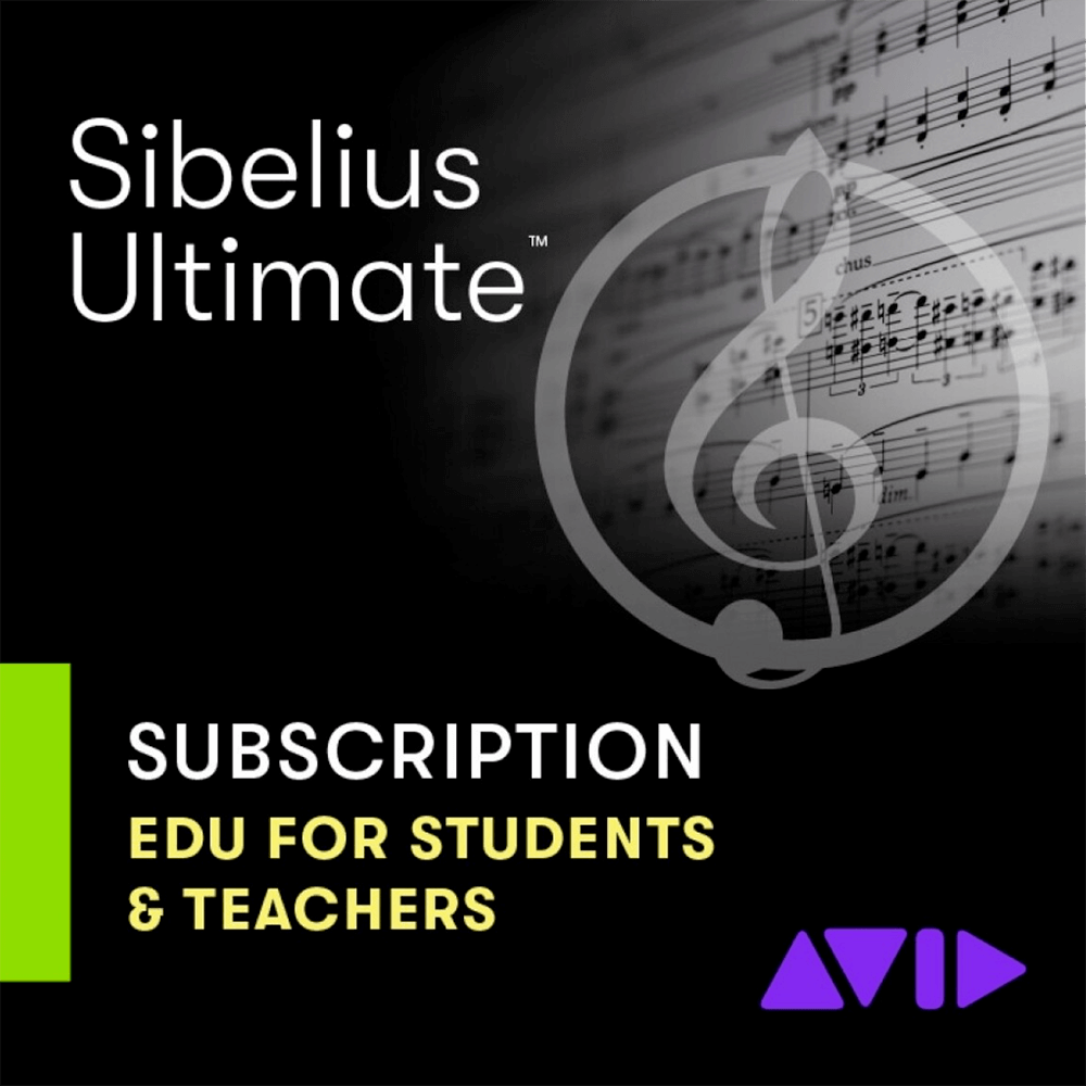 AVID Sibelius Ultimate 1-Year Subscription [Education] - PluginFox