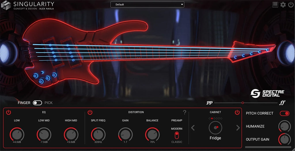 Spectre Digital Singularity Virtual Bass | PluginFox