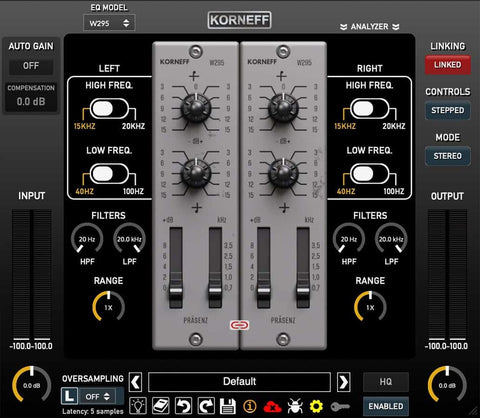 Korneff Audio SITRAL Klangfilter w295