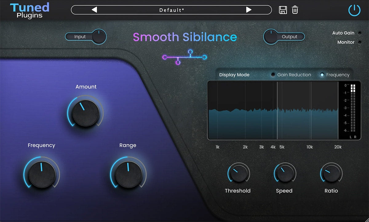 Tuned Plugins Smooth Sibilance - PluginFox