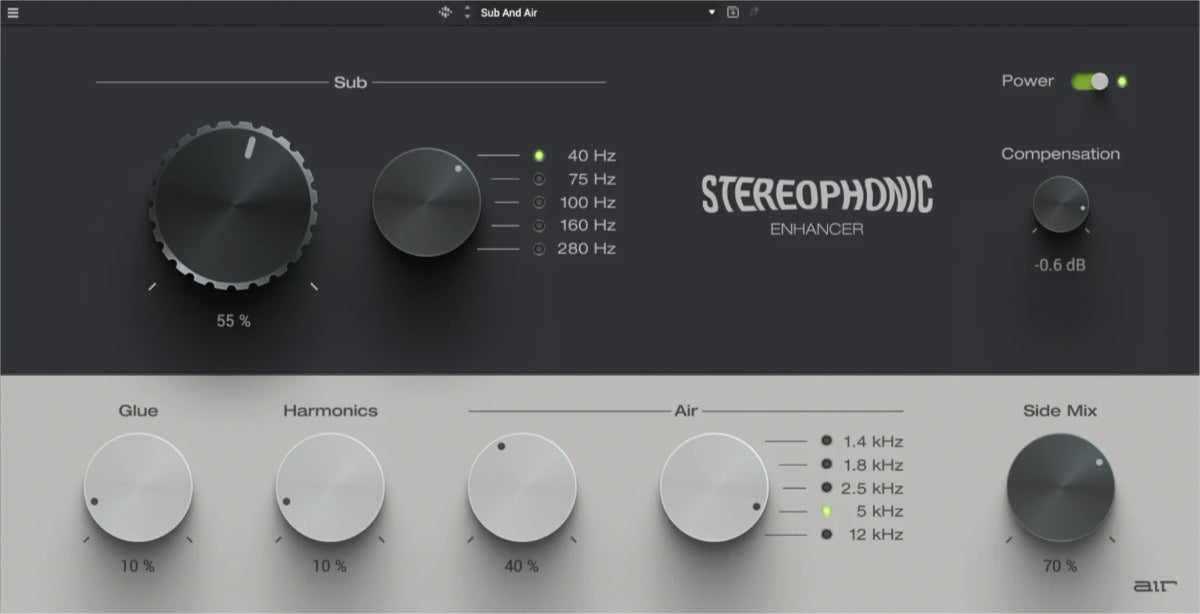 AIR Stereophonic Enhancer