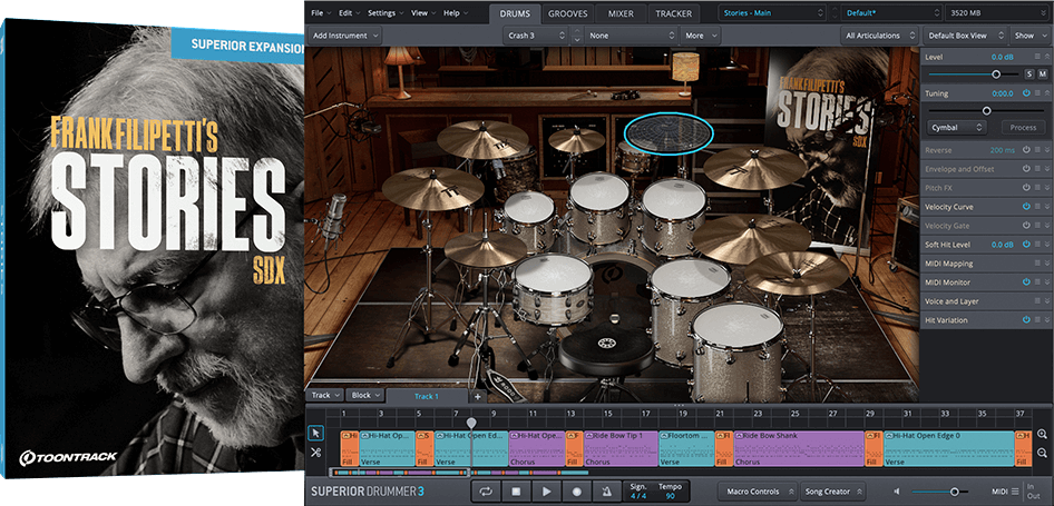 Toontrack SDX: Stories