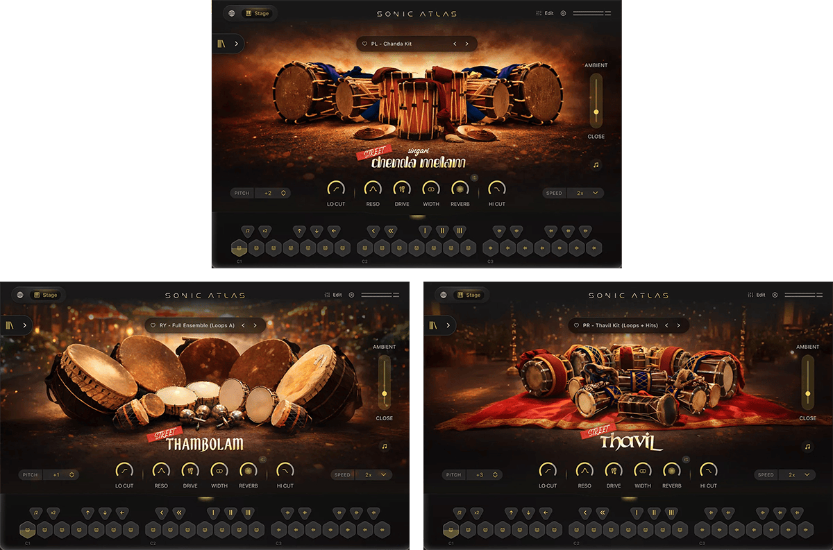 Pitch Innovations Sonic Atlas Streets of South India Bundle