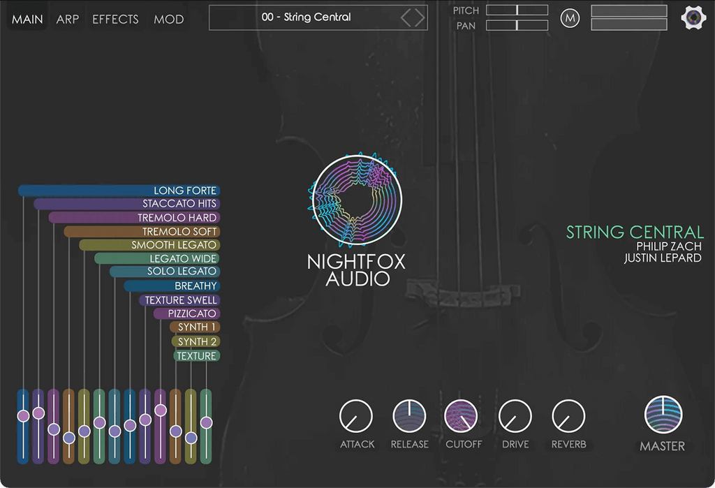 Central String Nightfox Audio String Central • PluginFox