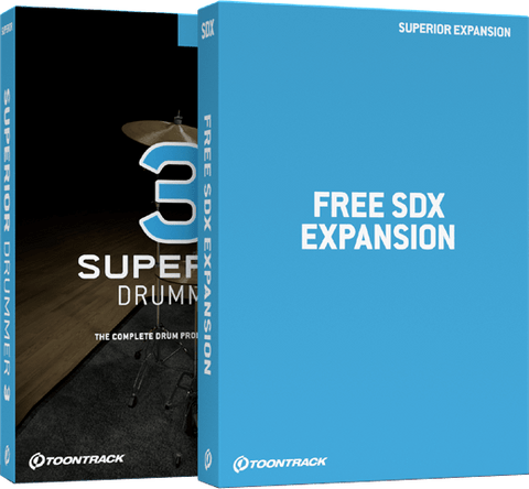Toontrack Superior Drummer 3 + Free SDX Expansion