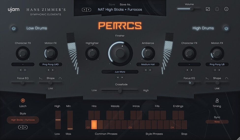 UJAM Symphonic Elements PERRCS