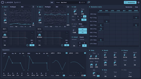 LANDR Synth X