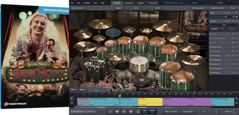 Toontrack SDX: The Drum Factory
