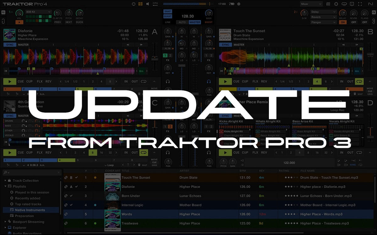 Native Instruments Traktor Pro 4 - Update from Traktor Pro 3