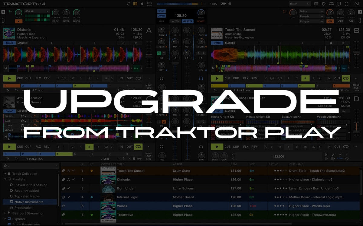 Native Instruments Traktor Pro 4 - Upgrade from Traktor Play