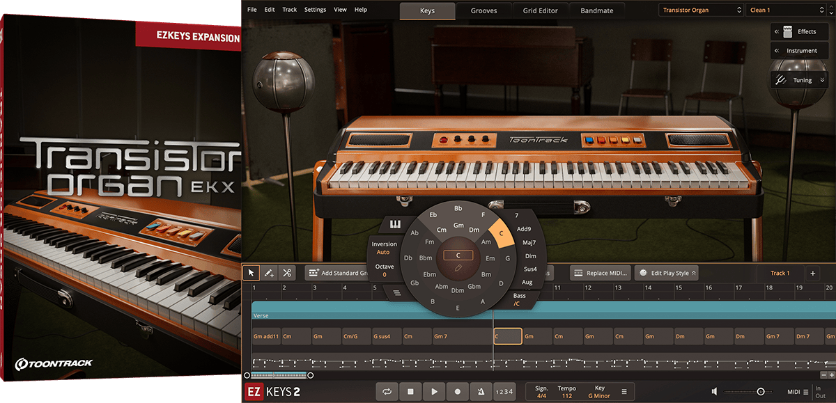 Toontrack EKX: Transistor Organ - PluginFox