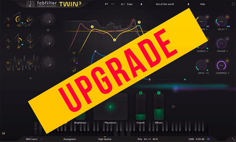 FabFilter Twin 3 - Upgrade from Twin 2