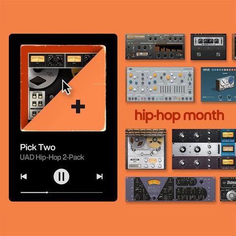 Universal Audio UAD Hip-Hop 2 Pack