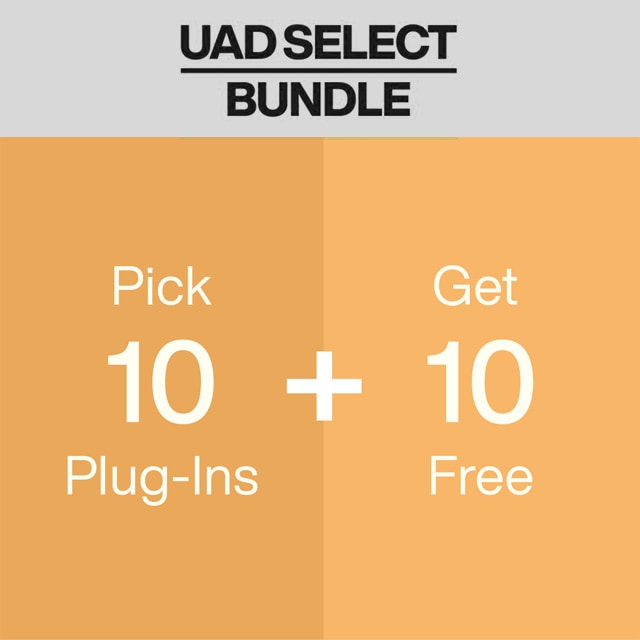 Universal Audio UAD Select 10 Plus Bundle