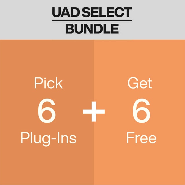 Universal Audio UAD Select 6 Plus Bundle