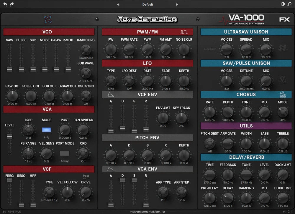 Rave Generation VA-1000