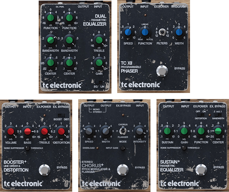 tc electronic guitar pedals TC Electronic Vintage Guitar Pedal Native Bundle