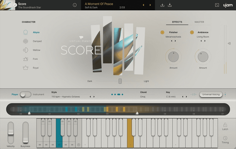 UJAM Virtual Pianist Score