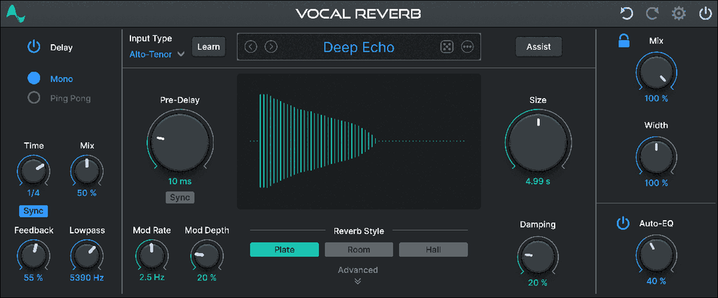 Antares Vocal Reverb - PluginFox