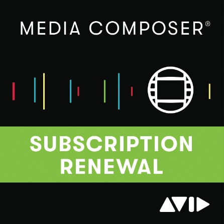AVID Media Composer 1-Year Subscription Renewal