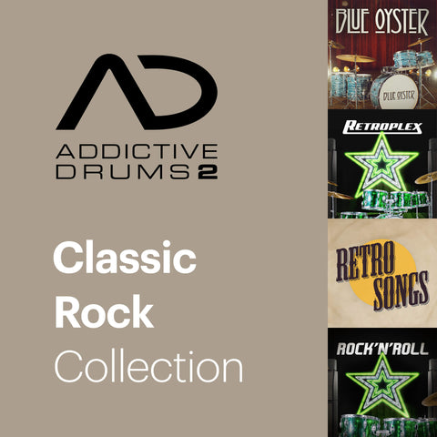 XLN Audio Addictive Drums 2 Classic Rock Collection