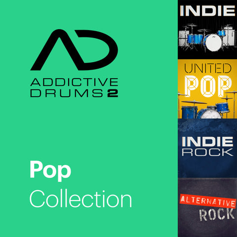 XLN Audio Addictive Drums 2 Pop Collection