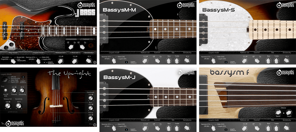 AcousticSamples AS Bass Collection | PluginFox