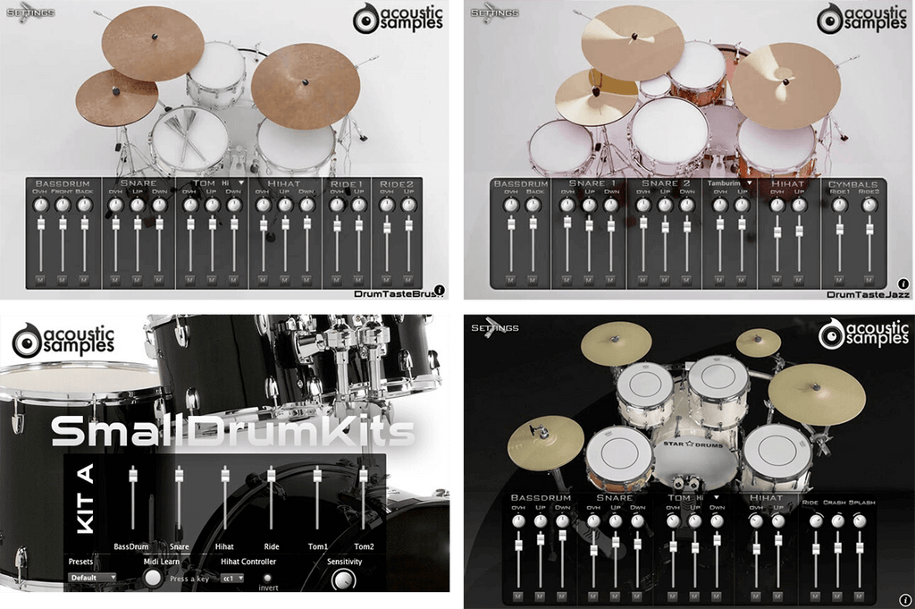 AcousticSamples AS Drums Collection | PluginFox