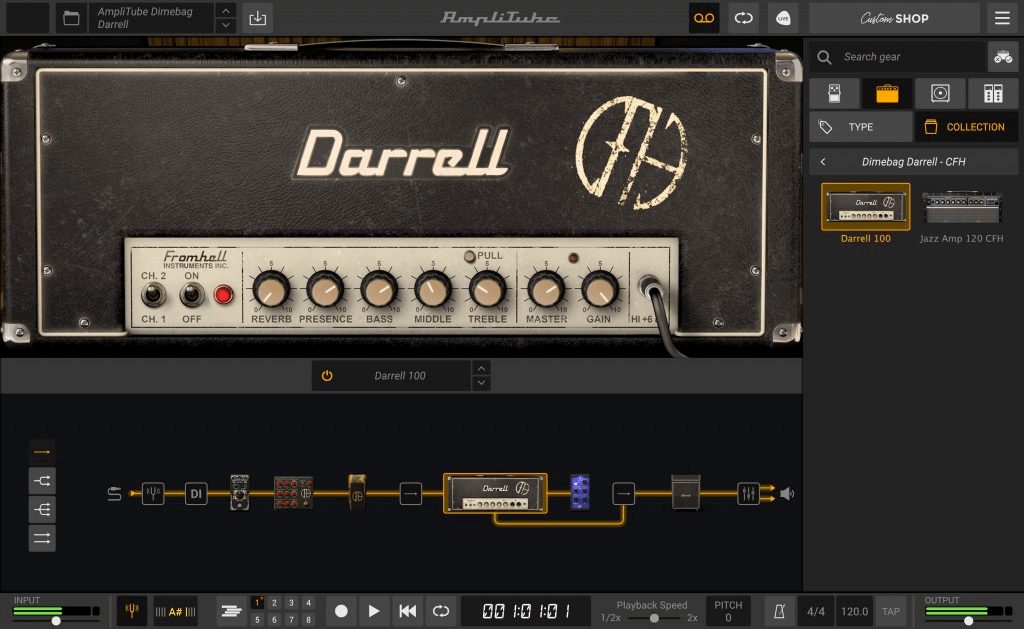IK Multimedia Amplitube Dimebag Darrell CFH | PluginFox