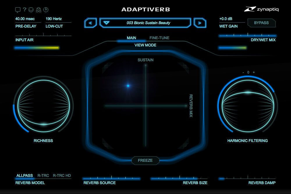 Zynaptiq Adaptiverb - PluginFox
