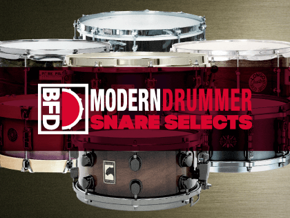BFD3 Expansion: Modern Drummer Snare Selects