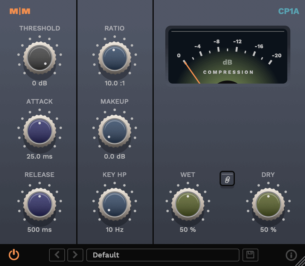 Mellowmuse CP1A Compressor | PluginFox