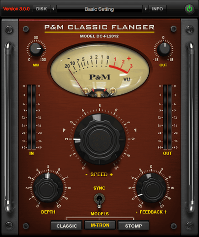 Plug and Mix Classic Flanger