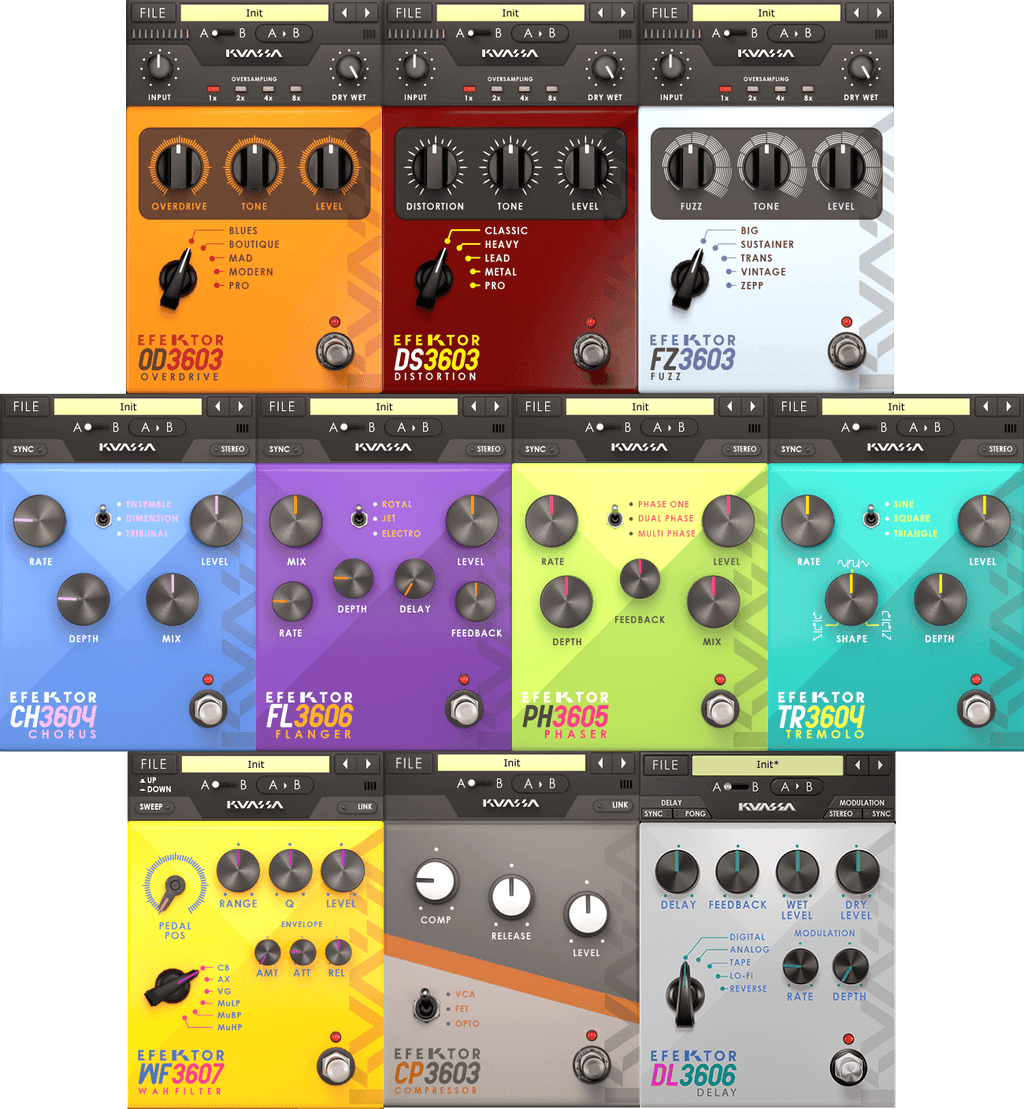 Kuassa Efektor Custom Bundle | PluginFox