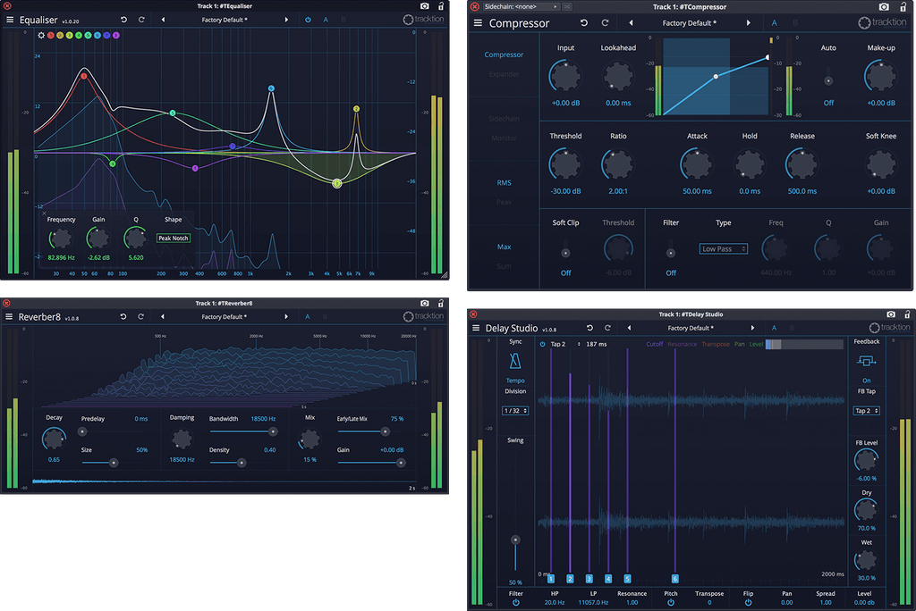 Tracktion DAW Essentials Collection - PluginFox