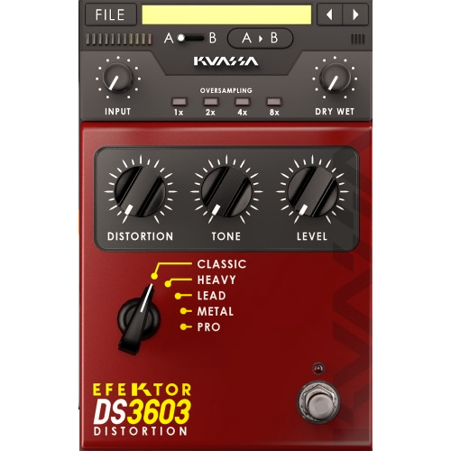 Kuassa Efektor DS3603 Distortion Plugins PluginFox