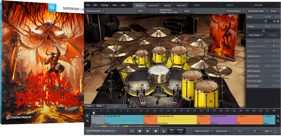 Toontrack SDX: Death & Darkness - PluginFox