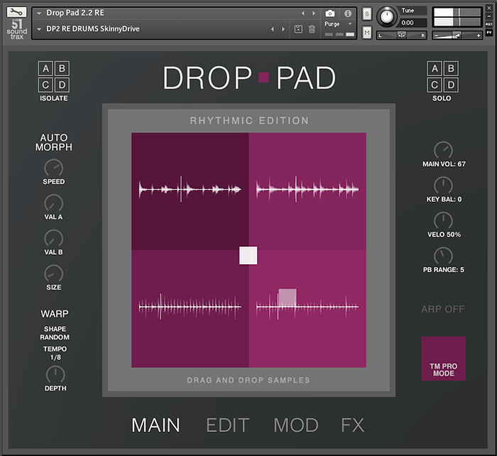 Soundtrax Drop Pad 2 Rhythmic Edition | PluginFox