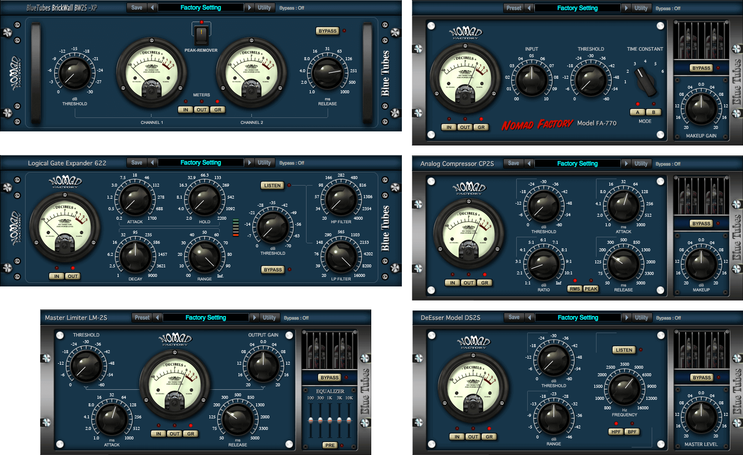 Nomad Factory Blue Tubes Bundle V3 – PluginFox