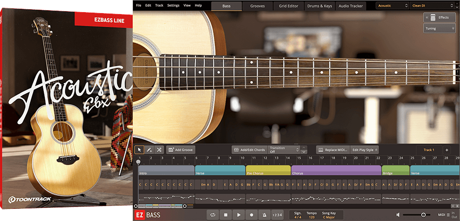 Toontrack EBX: Acoustic - PluginFox