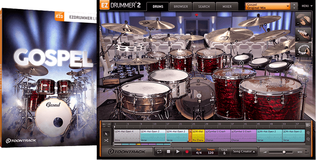 Toontrack EZX: Gospel • PluginFox