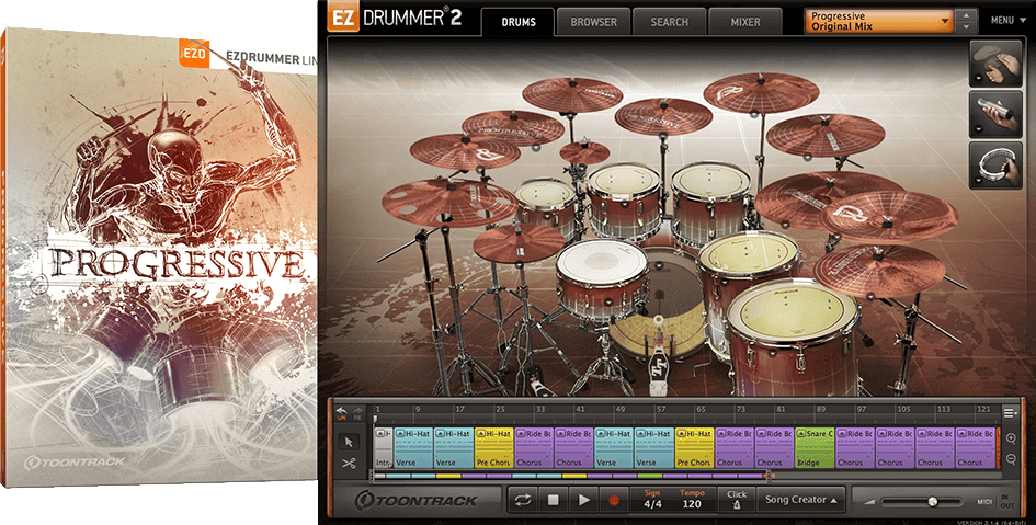 Toontrack EZX: Progressive - PluginFox