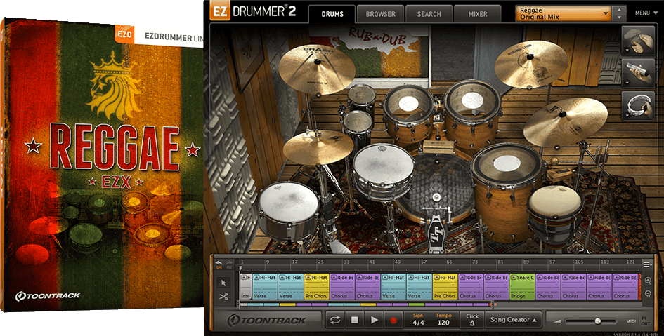 Toontrack EZX: Reggae - PluginFox