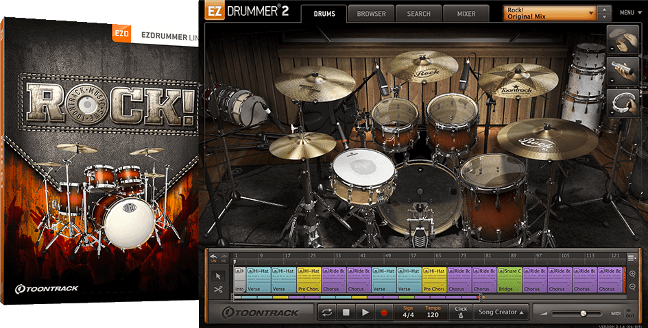 Toontrack EZX: Rock!
